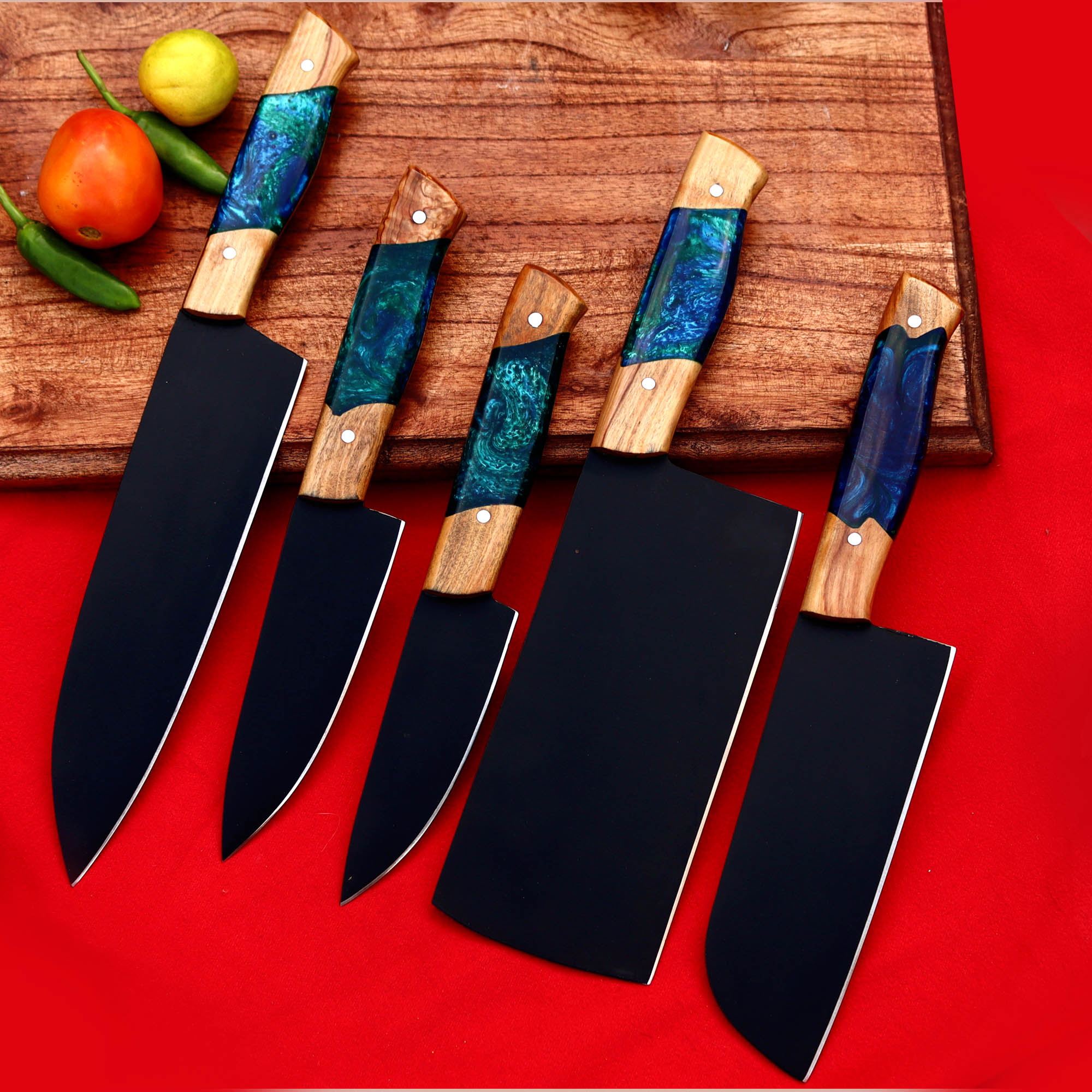 5 Piece Knife Set