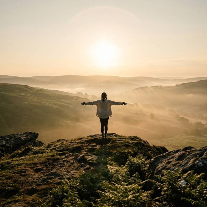 Calm healing space for EMDR therapy